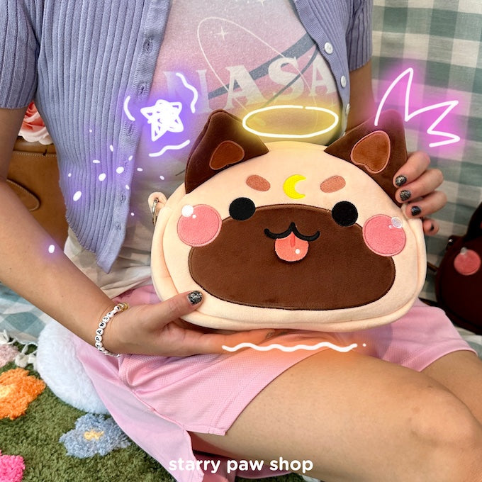 Moon Cat Crossbody Bags