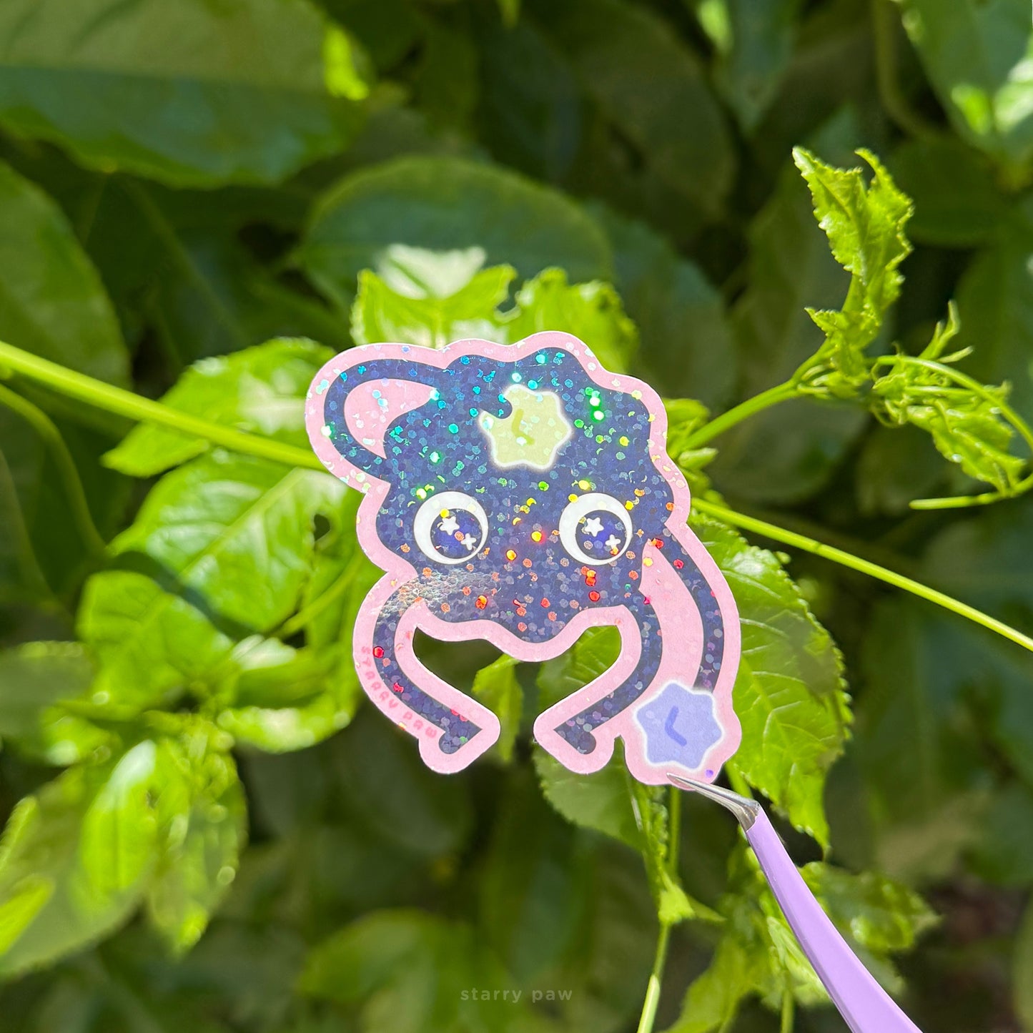 Soot Sprite stickers 2.5-3inch sparkly waterproof | 5 designs