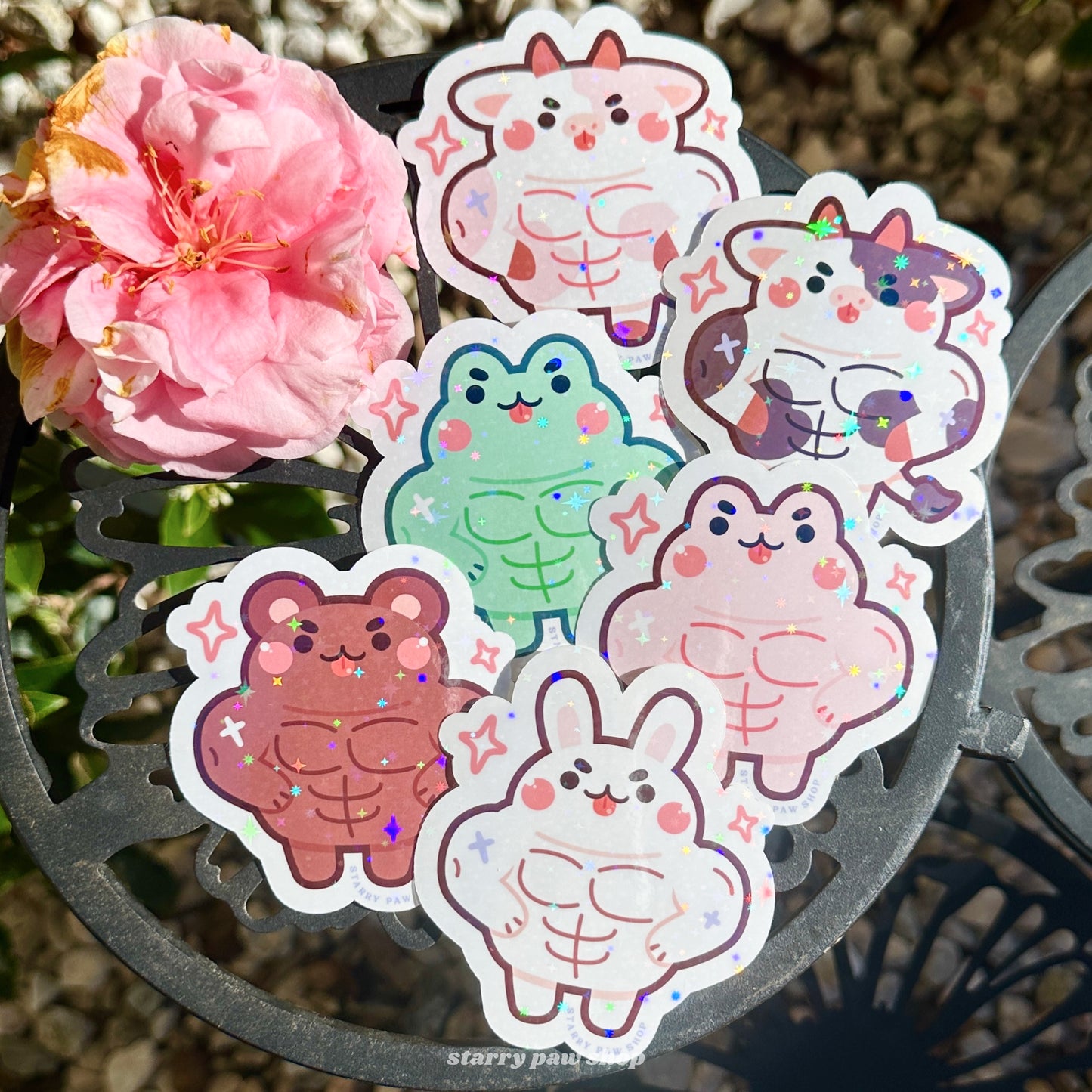 Buff Babes Stickers | Magnets