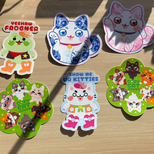 Kitty Car Stickers Deal: BUY 2 GET 1 FREE