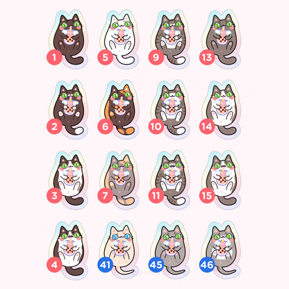 Boba Magic Cat Stickers