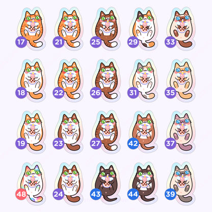 Boba Magic Cat Stickers