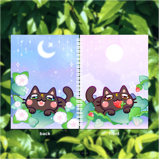 Celestial Black Cat Sticker Book Storage Album | A5 100 pages