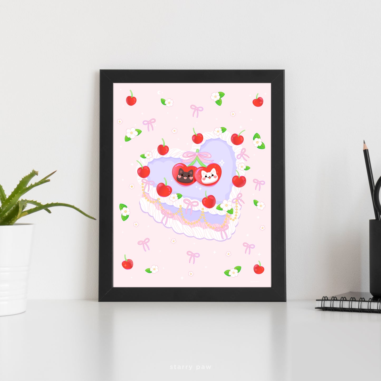 Cherry Cake Print 8.5x11" Semi-Gloss