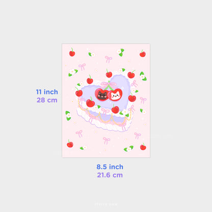 Cherry Cake Print 8.5x11" Semi-Gloss