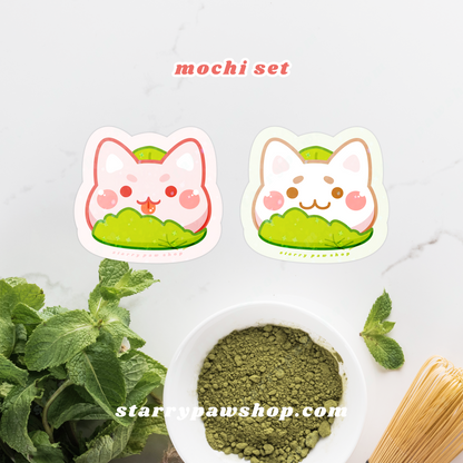 Dango Cat Sticker Set