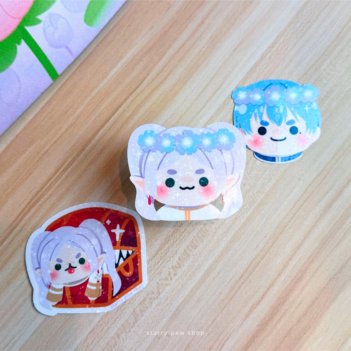 Frieren Himmel Stickers LIMITED EDITION