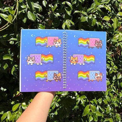 Nyan Cats Sticker Book Album A5 Medium